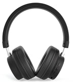 Resonate: On-Ear Headphones Metallic Bluetooth Dynamic Bass Rechargeable