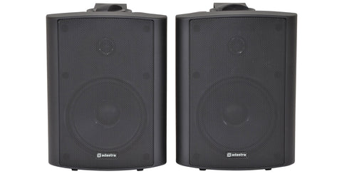 BC5B 5.25inch Stereo Speakers Black Pair