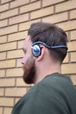 Neckband Stereo Headphones With Mylar Speakers & Right Angle 3.5mm AV:link SH30N