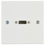 HDMI wall plate with Female Tail