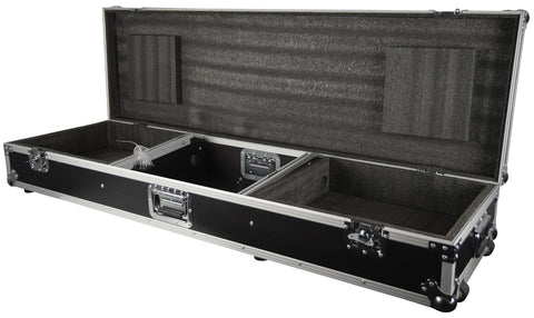 flight case for 8U 19 Inch mixer and 2 x CD players turntable
