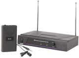 VHF wireless lavalier mic system 173.8MHz