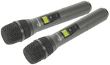 Citronic RU210 H Tuneable Dual Multi UHF Handheld Microphone System