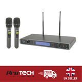 Citronic RU210 H Tuneable Dual Multi UHF Handheld Microphone System