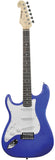 CAL63 LH Guitar Metal Blue