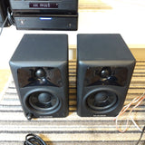 USED M-Audio AV32 Powered Desktop Monitor Speakers Pair
