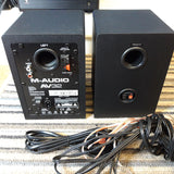 USED M-Audio AV32 Powered Desktop Monitor Speakers Pair