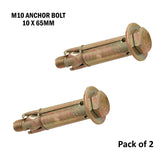 Forgefix Masonry Anchor Bolt Loose ZYP M10 10mm Bag of 1, 2 or 5