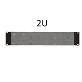 Perforated Rack Blanking Panels Solid 19 Inch 1U & 2U