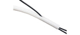 Cable Tidy Tube 1.1m 25mm White