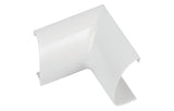 Clip Over white Internal Bend 30 x 15mm Bag of 5