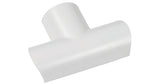 Clip Over white Equal Tee 30 x 15mm Bag of 5