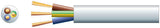 3 core round mains PVC 3 x 32 0.2mm 10A 7.2mm Diameter White 100m