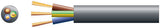 3 core round mains PVC 3 x 32 0.2mm 10A 7.2mm Diameter Black 50m
