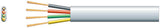 4 core Flat Tel Data Cable 4 x 7 x 0.15mm Diameter