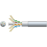 Cat6 F UTP Network Cable 305m Grey