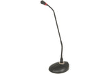 Conference paging microphone with LED collar