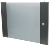 Lockable toughened glass door 6U