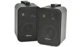 100V Line Speakers 4 Inch 30W Black Pair