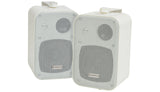 100V Line Speakers 4 Inch 30W White Pair