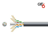 Cat6 U UTP Outdoor Network Cable Black 1m - 10m