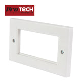 Double Gang Wall Plate Frame for 4 Modules